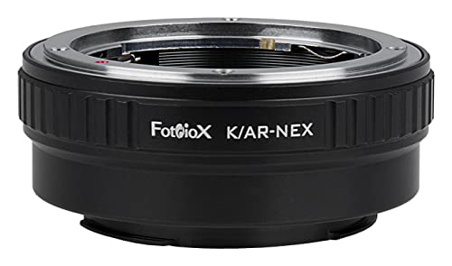 Fotodiox Lens Mount Adapter, Konica AR Lens to Sony NEX E-mount Mirrorless Camera such as Sony Alpha a7, a7II, NEX-7 & NEX-5