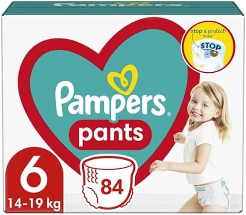 Pampers (Alte Version), Pants Boy/Girl 6 84 pc(s)
