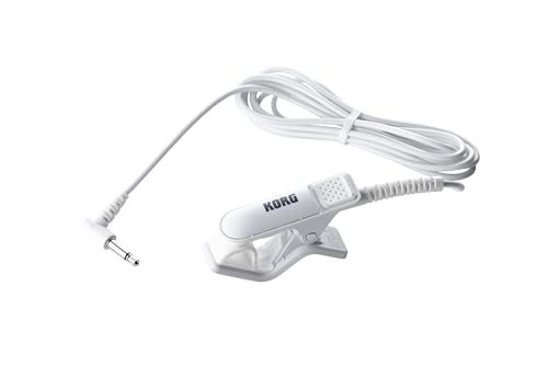 Korg CM-400 Kontaktmikrofon für Korg TM70 Stimmgerät und Metronom – Weiß