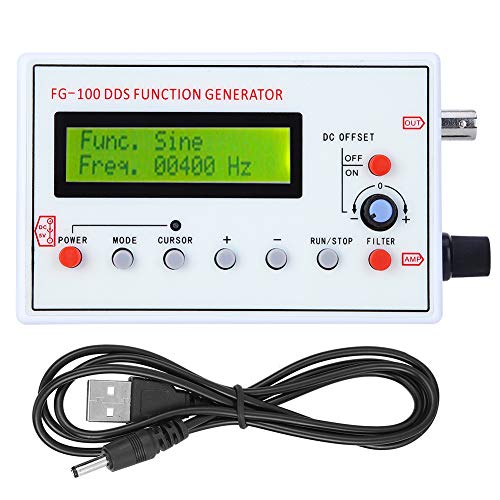 DEWIN FG-100 DDS Funktionsgenerator Sinusfrequenz 1HZ-500KHz Counter Signal Source Generator Meter