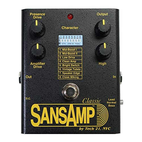 TECH21 SANSAMP CLASSIC Analog gears Transistor