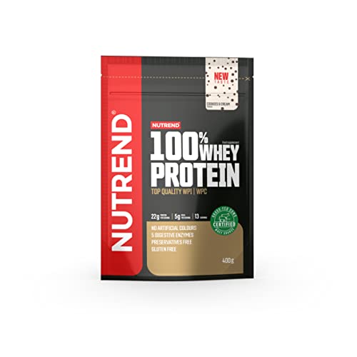 Nutrend 100% Whey Protein, 1000g Beutel (Cookies & Cream)
