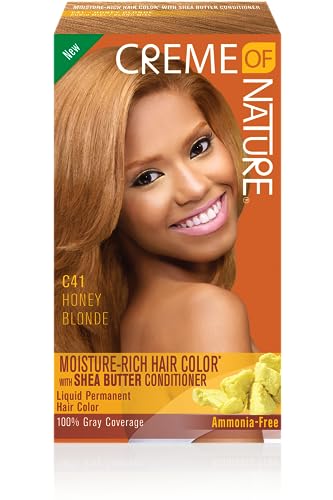 Creme of Nature Liquid Hair Color - #41 Honey Blonde by Creme of Nature