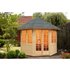 WOLFF Holzpavillon »Palma«, achteckig, achteckig, BxT: 286,8 x 286,8 cm - beige