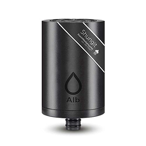 Alb Filter® Shungit Duschfilter Ersatzkartusche. Reinigung und Veredelung von Dusch- und Trinkwasser. Gegen Schadstoffe