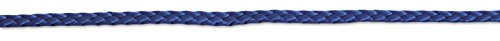 Chapuis dc40b Polypropylen-Schnur, geflochten, Maximalbelastung 200 kg Ø 4 mm x 100 m, blau