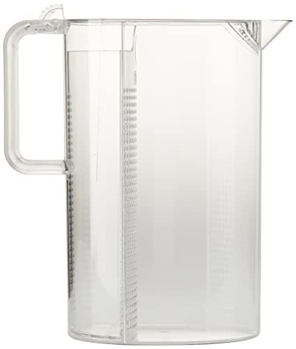 Bodum Ceylon Eisteekanne mit herausnehmbarem Filter, Kunststoff, Transparent, 11.5 x 24.8 x 28 cm