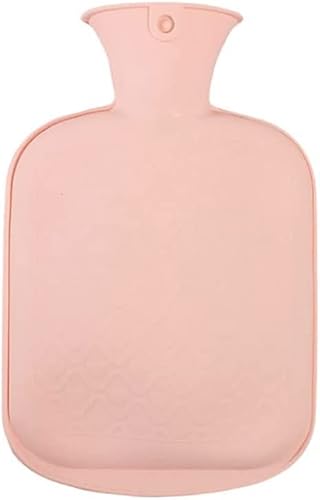 VIKIMO Wärmflasche mit Bezug, Wärmflasche, Wärmflasche, warme und kalte Kompresse, Handfüße, ideal für Nacken und Schulter (800 ml)
