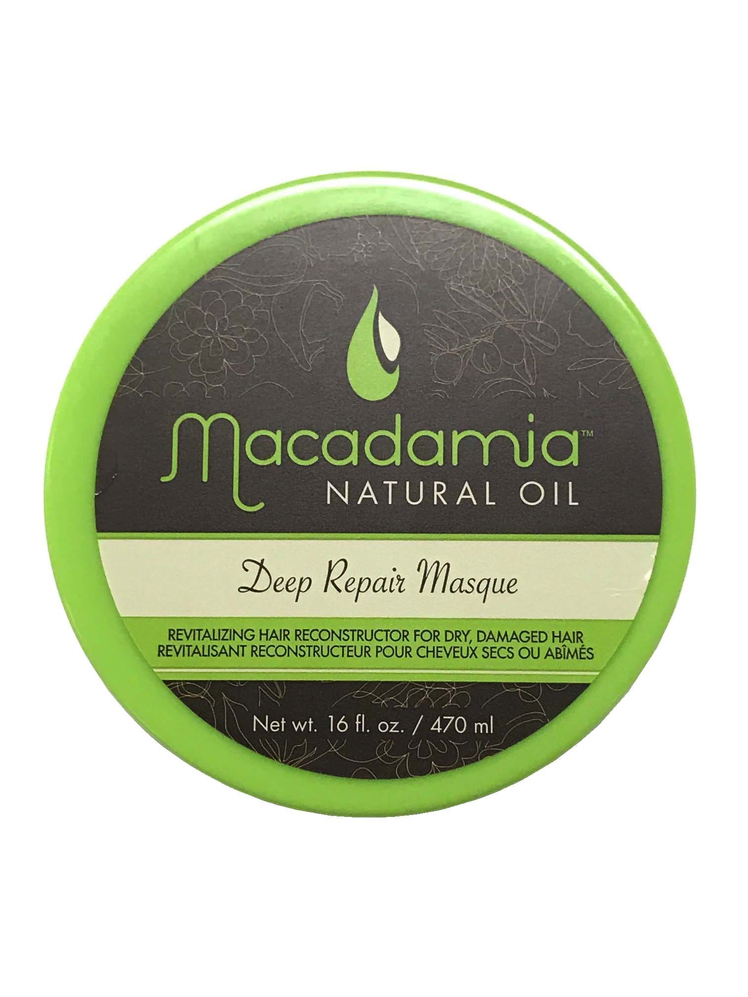 Macadamia Natural Oil Deep Repair Masque, 1er Pack (1 x 470 ml) Teebaum