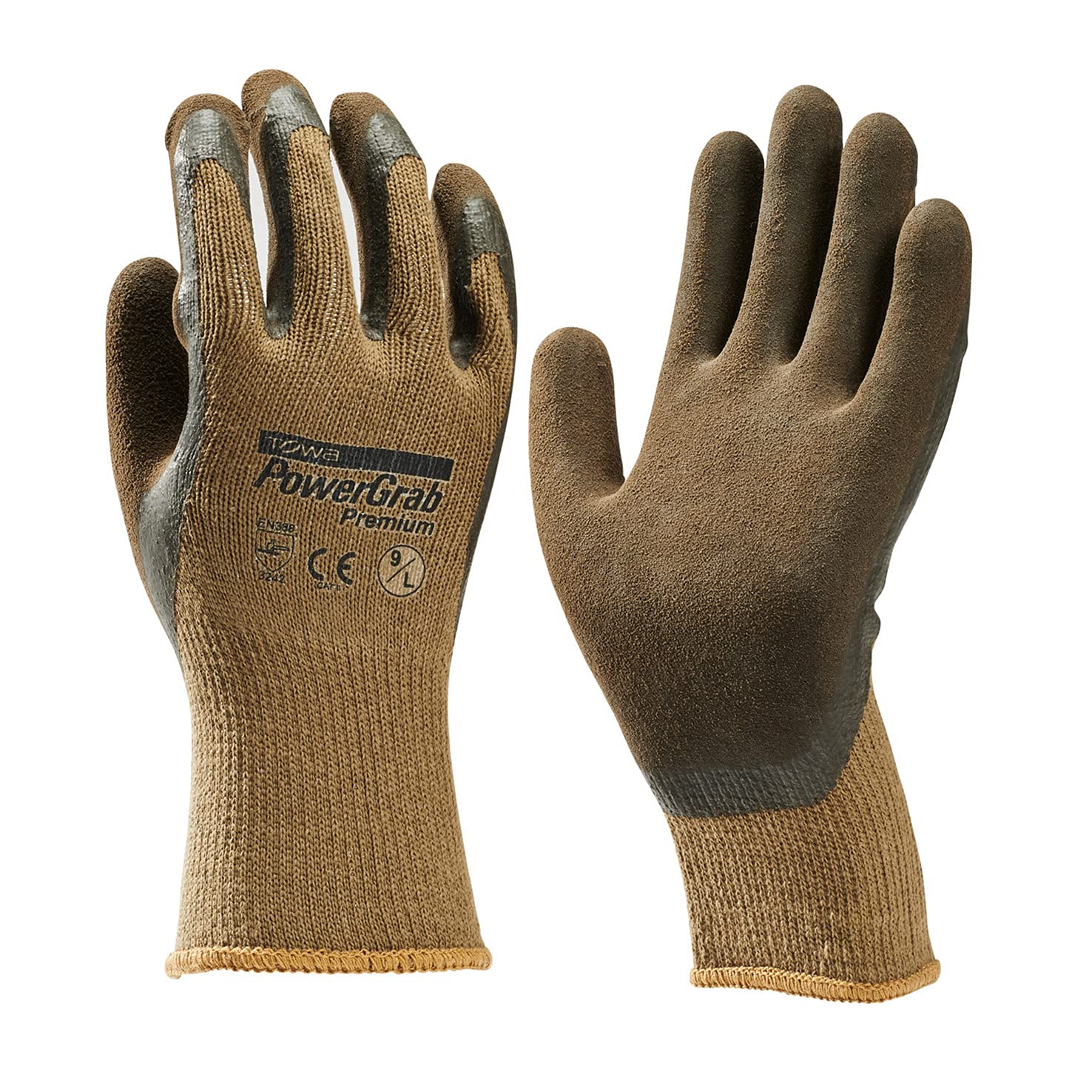 TOWA Power Grab Premium Arbeitshandschuhe Handschuhe Montagehandschuhe 12 Paar im Pack (10)