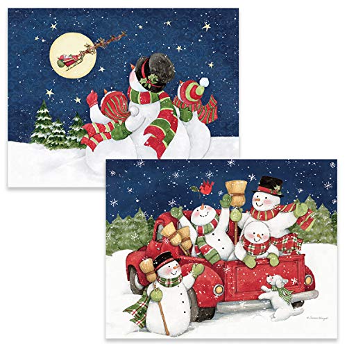 LANG 1008120 Weihnachtskarten, sortiert, Box