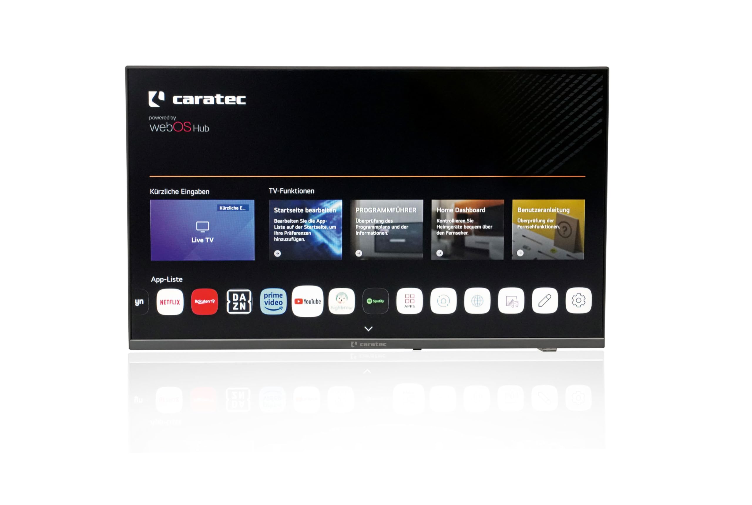 Caratec Vision CAV272E-S 69cm (27") 12V LED Caravan Smart TV mit webOS Bluetooth DVB-T2 DVB-S2 USB HDMI