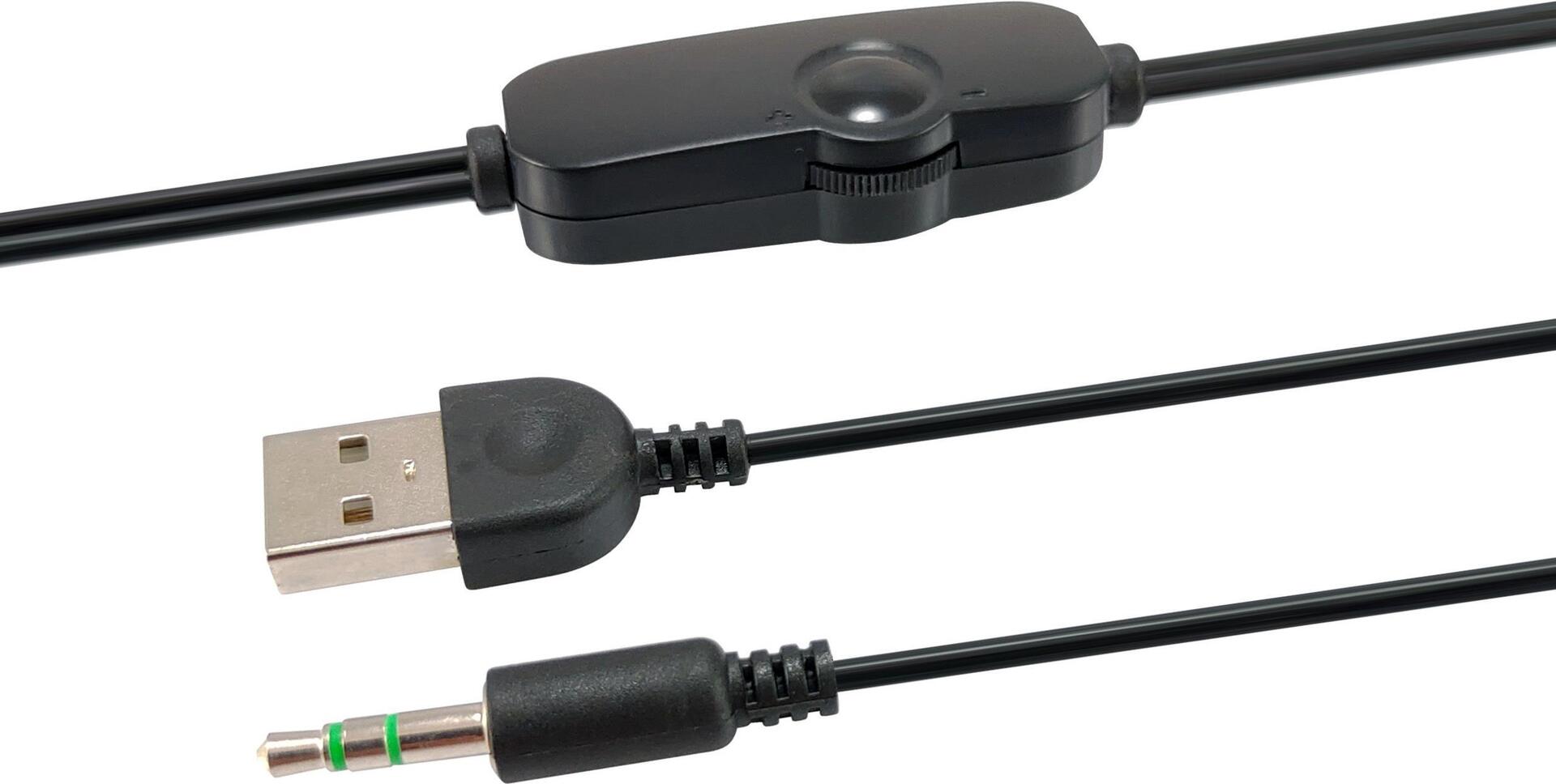 equip Mini USB - Lautsprecher - für PC - 3 Watt - Schwarz / Rot (245331)