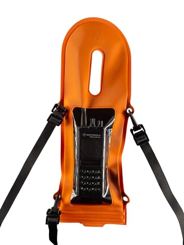 Aquapac Rugged PRO Wasserdichte VHF-Radio-Tasche (Sicherheitsorange)