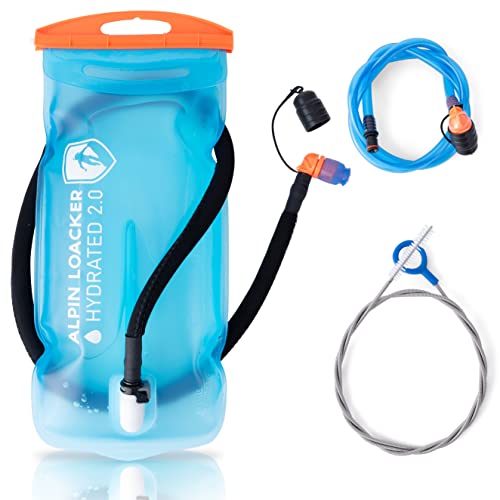 Trinkblase für Sport und Outdoor, super leichtes Hydrationpack für Wandern, Das leichte Trinksystem für Jede Jahreszeit, Wasserblase 2L