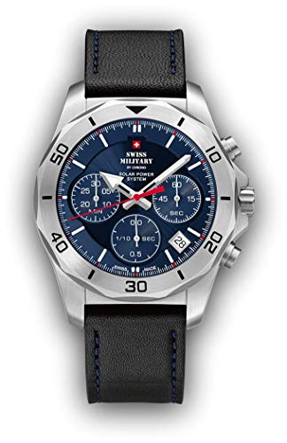 Swiss Military SMS34072.05 Solar Chronograph 44mm 10ATM
