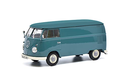 Schuco VW T1 Kasten blau 1:32 Modellauto