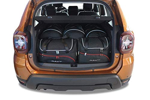 KJUST Dedizierte Kofferraumtaschen 5 STK kompatibel mit Dacia Duster II 2017 -