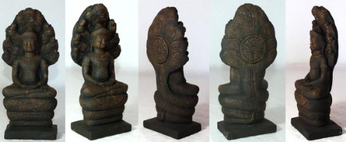 Wilai Naga-Buddha, Schlangenbuddha schwarz