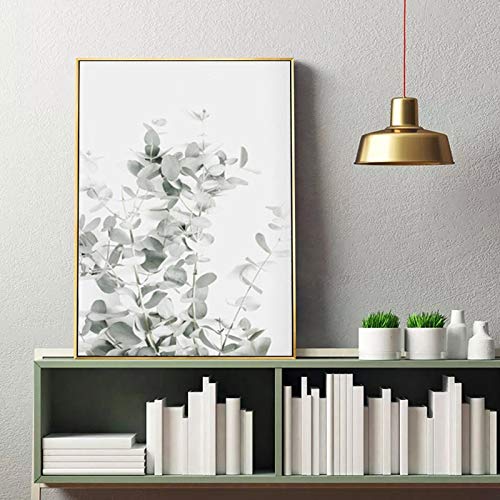 Dass Lavendel Eukalyptus Poster Drucken Botanische Leinwand Malerei Moderne Wandkunst Bilder, für Wohnzimmer Home Wanddekor Kein Rahmen (Size : 23.6x35.4in(60x90cm) no frame)