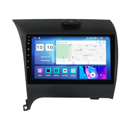HURUMA Android 12 Autoradio Mit Navi 2 Din 9 Zoll Touchscreen Autoradio Für KIA Cerato 2013-2017 Mit Carplay Android Auto,mit RDS Bluetooth FM AM Lenkradsteuerung Rückfahrkamera (Color : M2 2+32G)