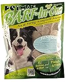 petman Barf-in-One Junior, 25 x 750g-Beutel, Tiefkühlfutter, gesunde, natürliche Ernährung für Hunde, Hundefutter, Barf, B.A.R.F.