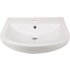aquaSu® Handwaschbecken, BxTxH: 50 x 43,5 x 14,5 cm, Keramik, weiß - weiss
