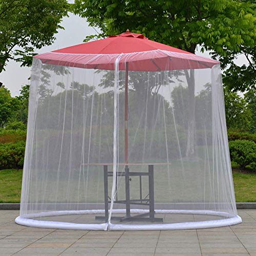 Moskitonetz-Regenschirm Für Pavillon - Gartenschirm, Tisch, Sonnenschirm Und Moskitonetz-Abdeckung Im Freien