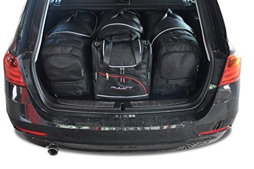 KJUST Dedizierte Reisetaschen 4 stk kompatibel mit BMW 3 TOURING F31 2012 - 2018