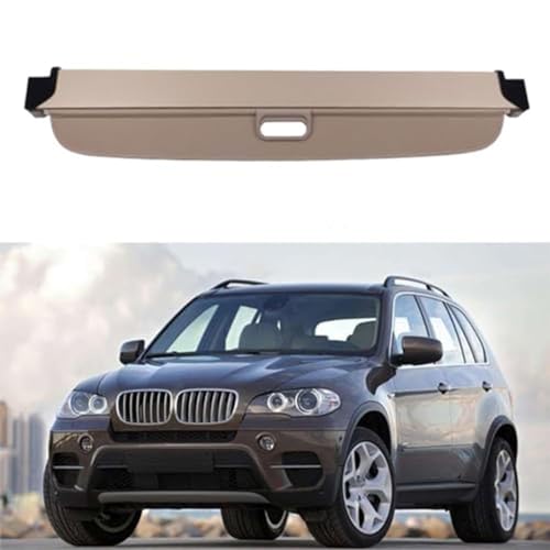 Retractable Trunk lid Suitable for BMW X5 E70 2007 2008 2009 2010 2011 2012 2013 Privacy and Security and Easy Installation,normal-B