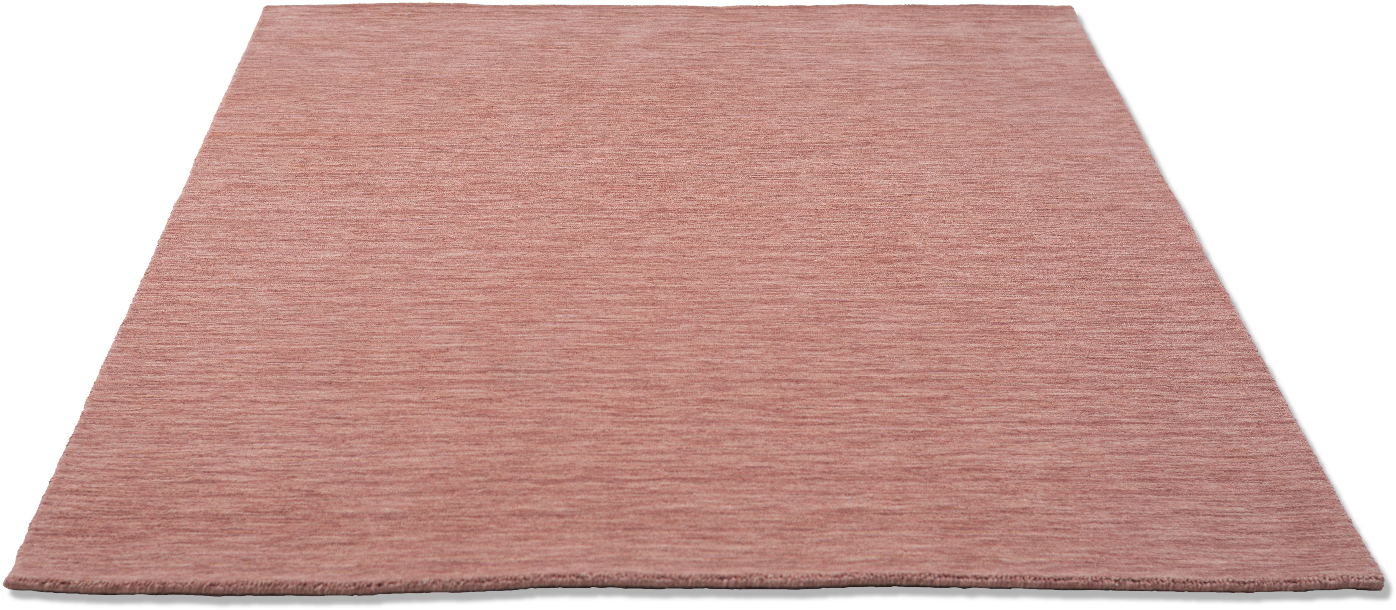 Holi | Teppich aus 100% Schurwolle | handgewebt | Größe: 250 x 350 cm | Farbe: Gold | THEKO