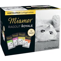 Miamor Ragout Royale Geflügelvielfalt in Sauce | 48x 100g