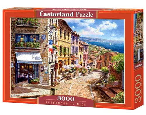 Castorland C-300471-2 Afternoon in Nice, Puzzle 3000 Teile, bunt