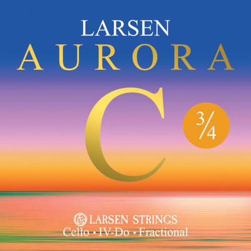 LARSEN STRINGS Cello-Saiten Aurora C 3/4 Medium