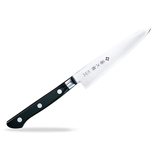 Tojiro Messer - japanische 3 Lagen Messer 3HQ - Pettymesser bzw. Universalmesser PROFI - Klinge 12 cm - Edelstahlzwinge - 801