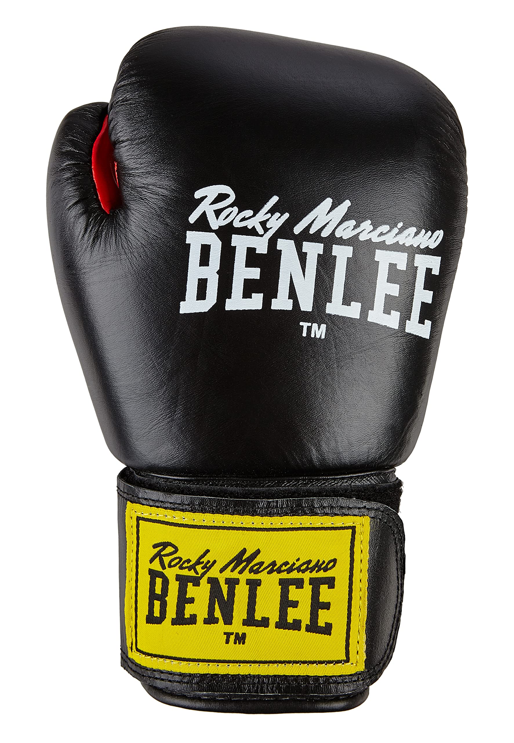 BENLEE Boxhandschuhe aus Leder Fighter Black/Red 16 oz
