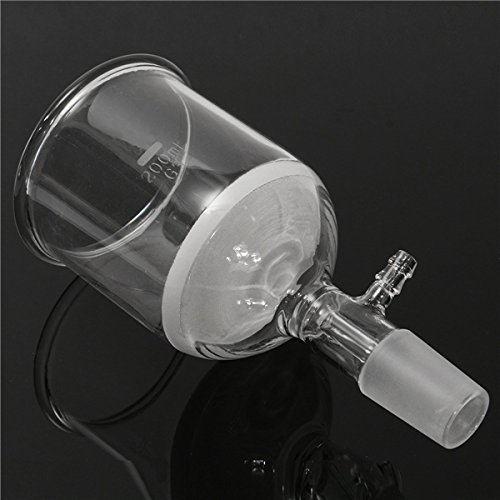 TuToy 200 Ml 24/29 Glas Buchner Trichter Filterung Grobfilter Labor Experiment Glaswaren
