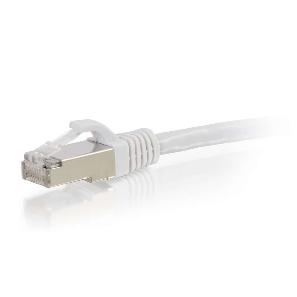 C2G 3M weiß CAT6A Ethernet Gigabit LAN Netzwerk Kabel (RJ45) Nickel Plated and Copper Braided Patch UTP Kabel