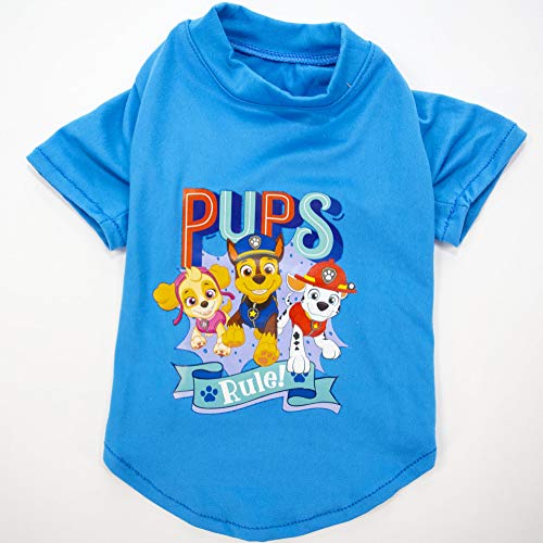 Penn Plax Paw Patrol T-Shirt für Welpen, Katzen und kleine Hunde (klein, blau)