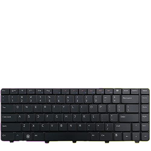 FQ Laptop Tastatur für Dell Inspiron 13 N3010 Amerikanische Version Schwarz