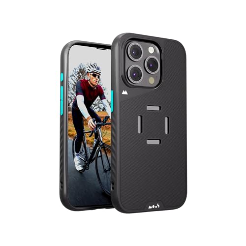 Mous - Intralock Handyhülle für iPhone 14 Pro Max Case - MagSafe kompatibel mit IntraLock-Technologie für mechanische Montage