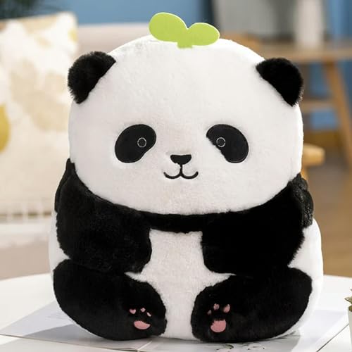 EacTEL Kawaii Panda Plüschtiere Cartoon Kissen Flauschiges Tierkissen Plüschtiere Kinder Geschenke Geburtstag 25cm 7