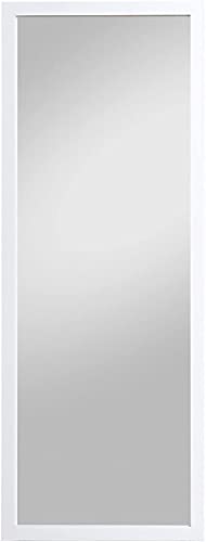 Wandspiegel Leonie 50 x 150 / 66 x 166 cm Rahmenfarbe weiß glänzend Holz MDF Ganzkörperspiegel (weiß glänzend, 50 x 150)
