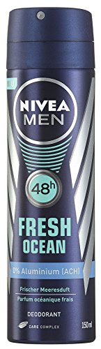 Nivea Deo Spray Fresh Ocean 150 ml, 4er Pack (4 x 0.15 l)