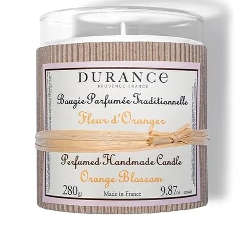 Durance - Kerze 280 g, groß, Orangenblüte