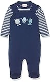 Schnizler Baby - Jungen Strampler-set Interlock 2-teilig Kleine Monster 813151, 11 - Marine, 62