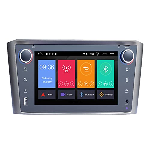 BOOYES Für Toyota Avensis T25 2002-2008 Android 10.0 7" Auto Multimedia GPS-Navigation Auto Radio Stereo Support Auto Auto Play/TPMS/OBD / 4G WiFi/DAB