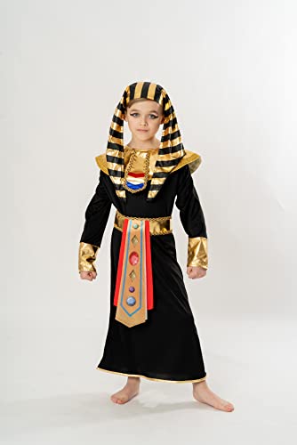Forum Black Pharao Kostüm für Jungen, Alter 7-8 Jahre