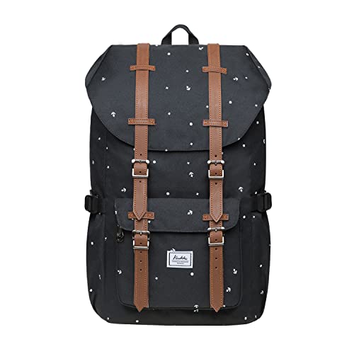 KAUKKO Schulranzen Damen Herren Studenten 15 Zoll Backpack für 12" Notebook Lässiger Daypacks, 40 * 25 * 14 cm, 14L, Mini