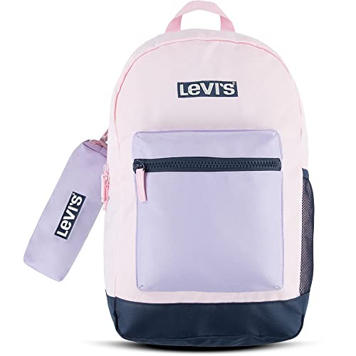 Levi's Kids Unisex LAN Box Logo Backpack/Pencil B 9A8511 Taschen, Schwarz, L